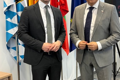 Среща на генералния консул г-н Стефан Йонков с г-н Флориан Бер – съветник в Държавното министерство на образованието и науката на Бавария